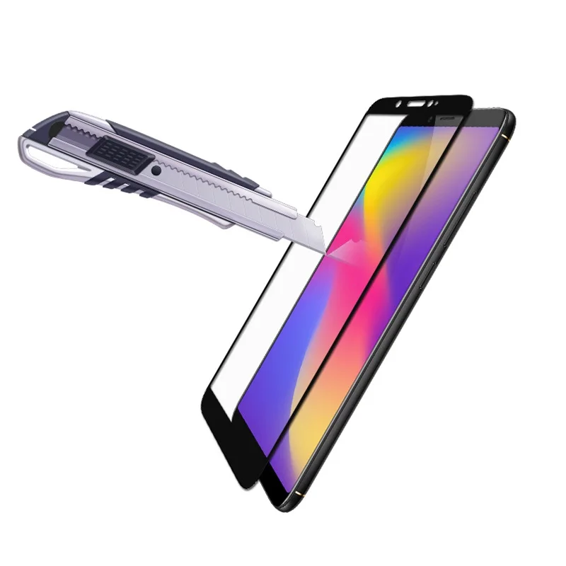 Полное покрытие из закаленного стекла для ZTE nubia V18 nubiaV18 V 18 экранный Защитный