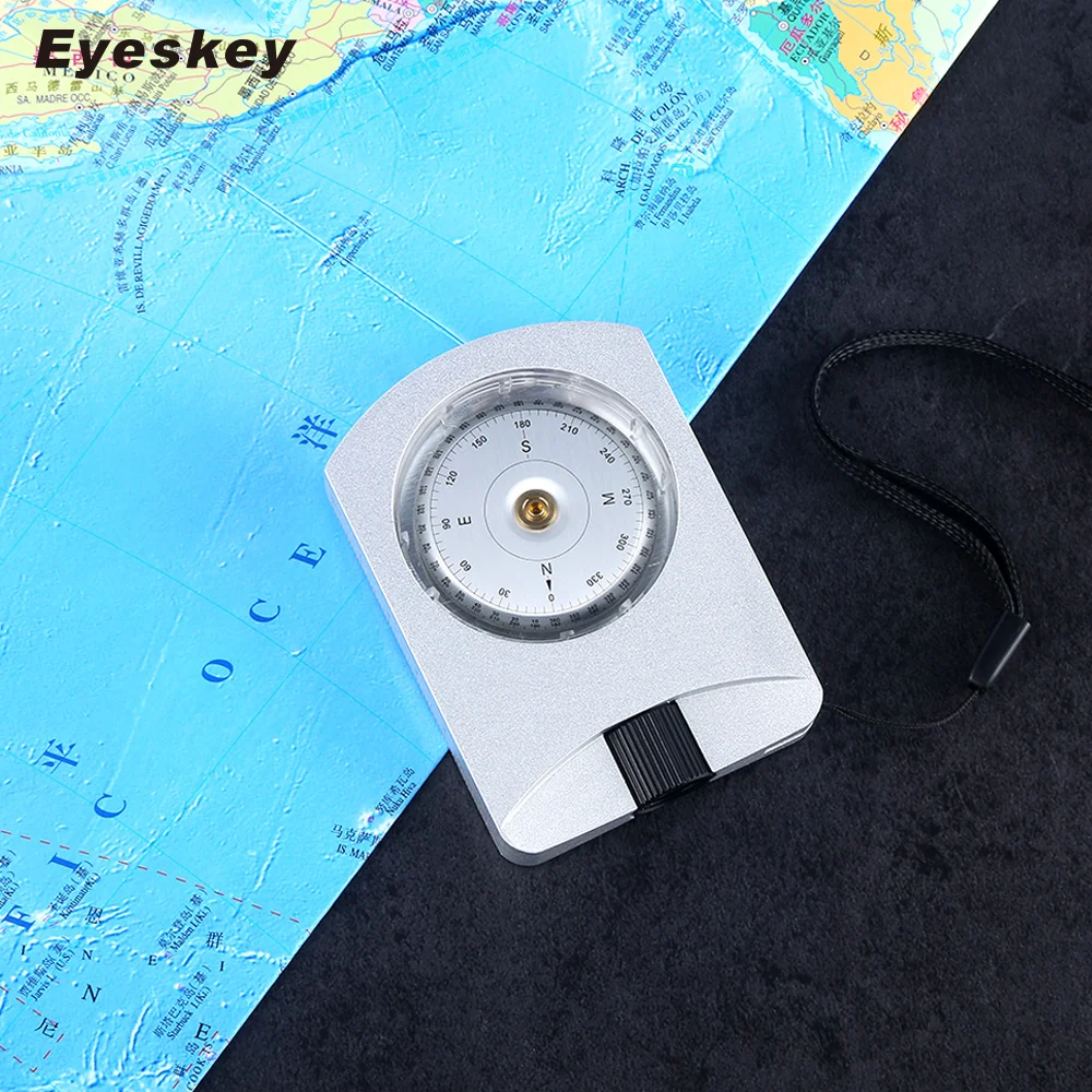 Профессиональный водонепроницаемый компас Eyeskey из алюминиевого сплава ручной