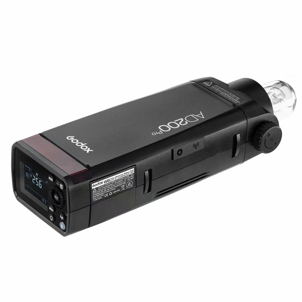 Godox AD200Pro наружная карманная вспышка 200Ws TTL 2 4G 1/8000 w/2900 mAh батарея Беспроводная X
