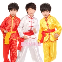childrens clothes boys and girls long sleeve performance boys acrobatics dance chinese martial arts dance superior quality