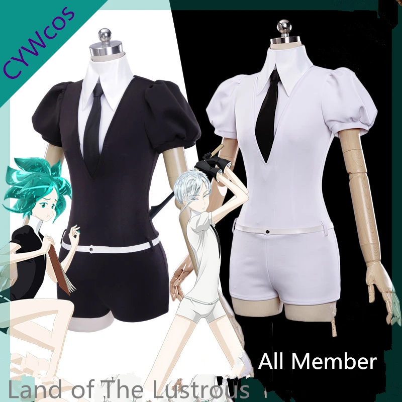 Аниме Houseki no Kuni All Member фосфофиллит Cinnabar Diamond антарктицит карнавальный костюм
