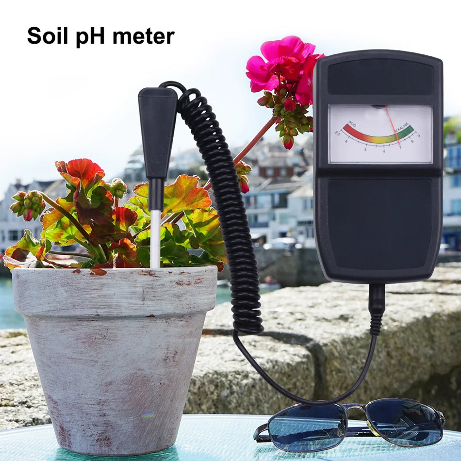 

TPH01804 Split Soil Meter PH Tester Acid Moisture Used For Gardening Planting Farms No Battery Required