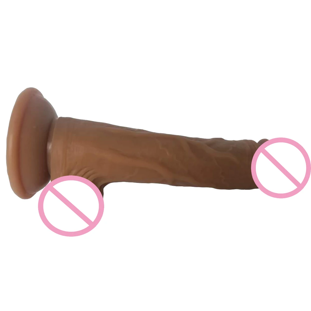 Двухслойный пенис HOWOSEX реалистичный фаллоимитатор с сильной присоской продукт