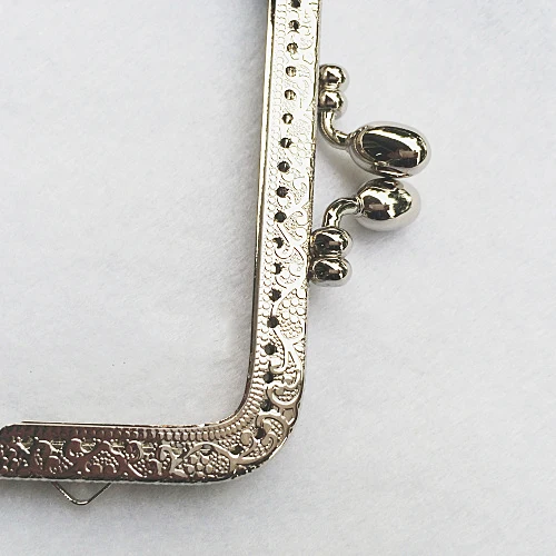 5 шт./лот 10 см металлическая рама для кошелька серебристого и бронзового цвета