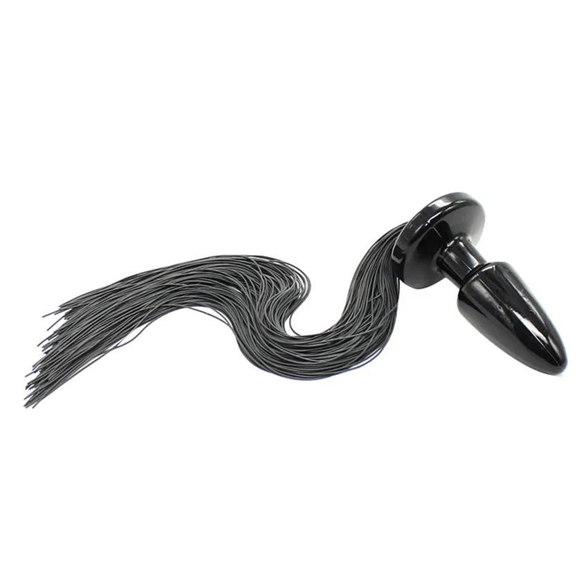 Cosplay Horse Tail Anal Plug Soft Silicone Butt Dildo Stimulator Masturbation Sex Toys For Women Zerosky | Красота и здоровье