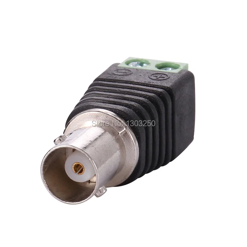 5 шт. Coax Cat5 Cat6 CCTV Коаксиальная камера BNC Женский Джек видео балун коннекторы разъем