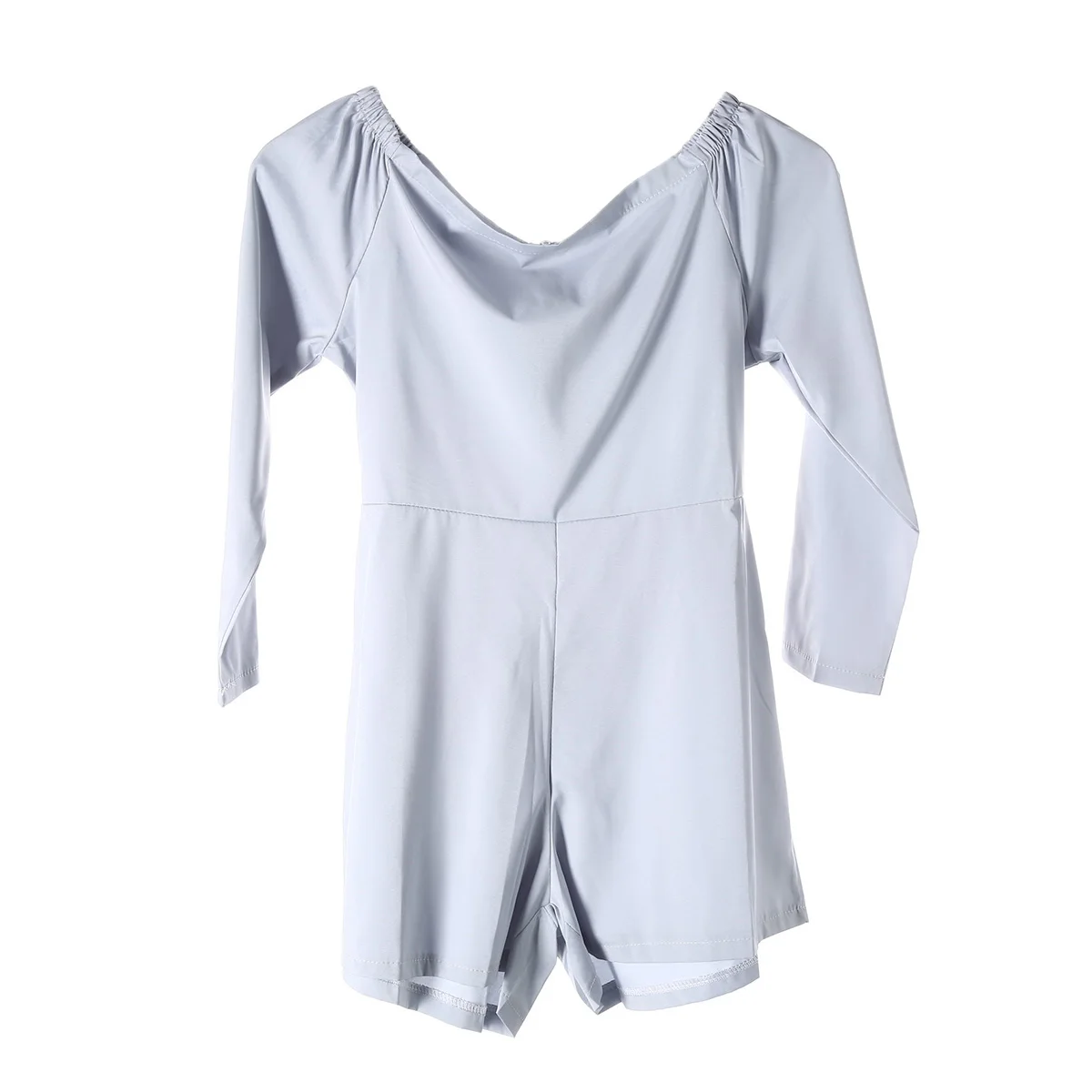

Women Summer Casual Playsuit Clubwear Ladies Long Sleeve Jumpsuit Romper Summer Solid Overalls 2019