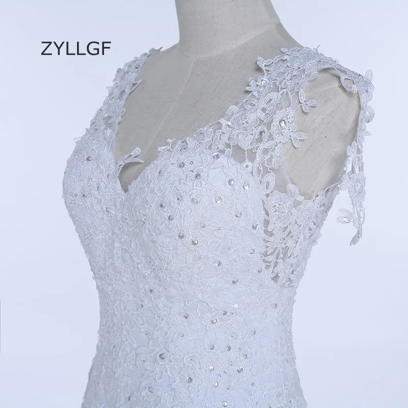 ZYLLGF Vestidos De Boda платье для мамы в греческом стиле кружевное фатиновое Русалочки с