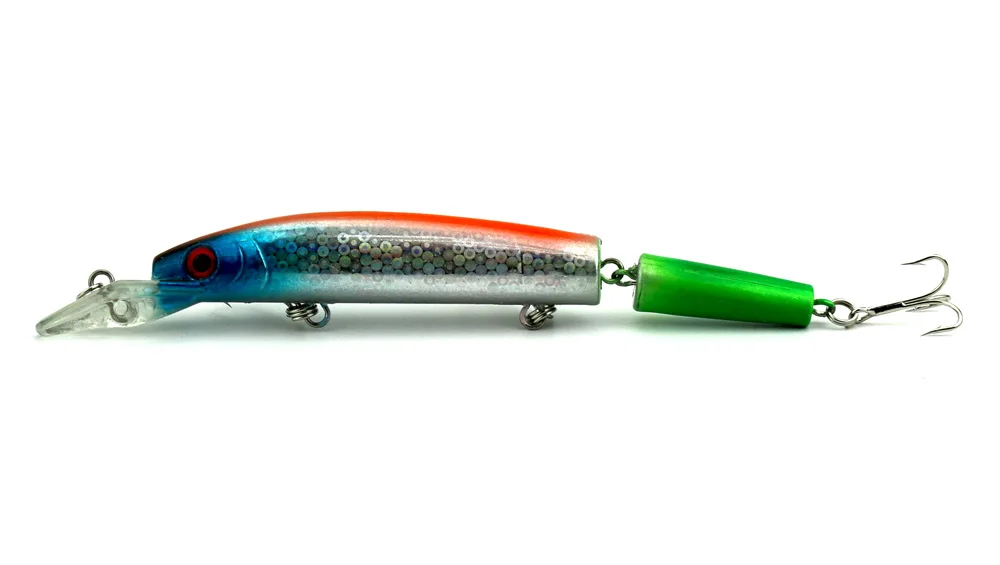 12 шт./лот 14.5CM15G 4 # Крюк Пластиковые шарнирные Минноу Рыбалка lureslobster Инопланетные