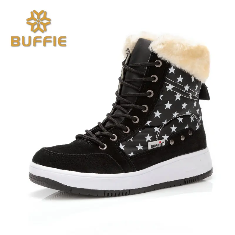 Женские брендовые зимние сапоги ботильоны на меху со шнуровкой из коровьей замши