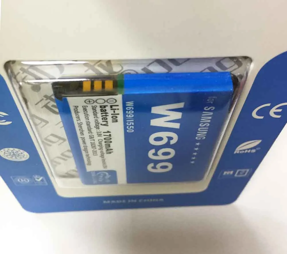 Аккумулятор AB474350BE AB474350BC для samsung i550 W699 I5508 G818 I5500 I5503 I8510 W709 B5722 1600 мАч | Мобильные