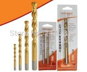 M42 50pcs-1.1-1.5mm HSS-CO кобальтовое сверло, сверло с прямым хвостовиком, специально используемое в обработке нержавеющей стали