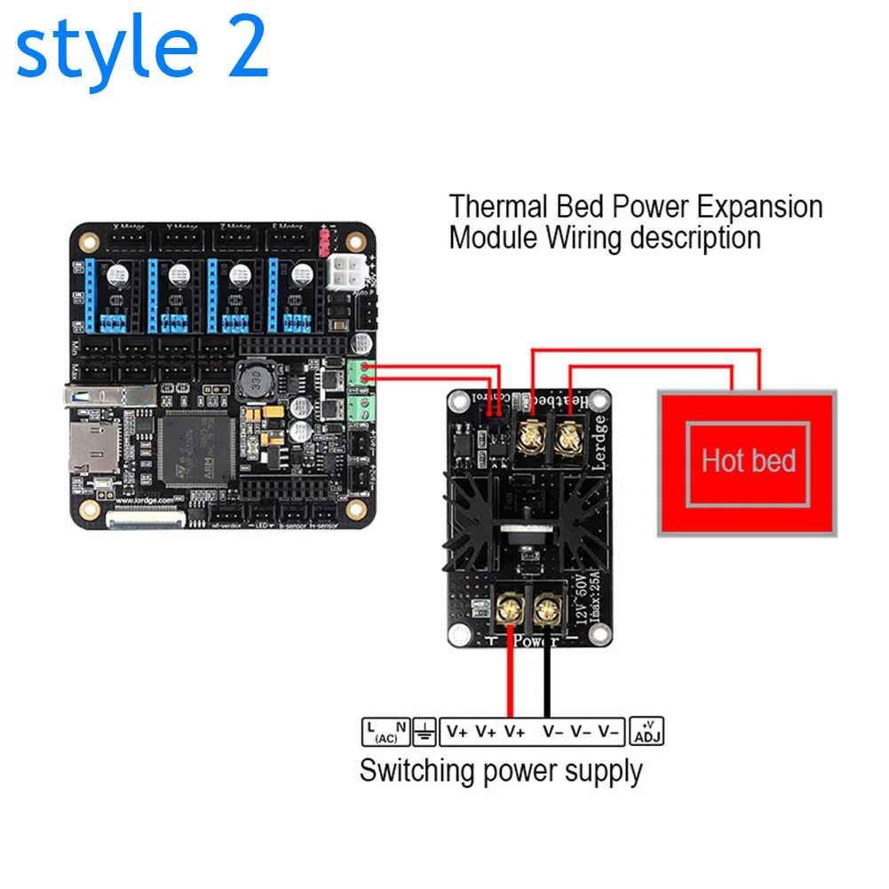 Upgrade RAMPS 1.4 3D Printer Heated Bed Power Connectors Module High Current 210A MOSFET HA210NO6 --M25 | Обустройство дома