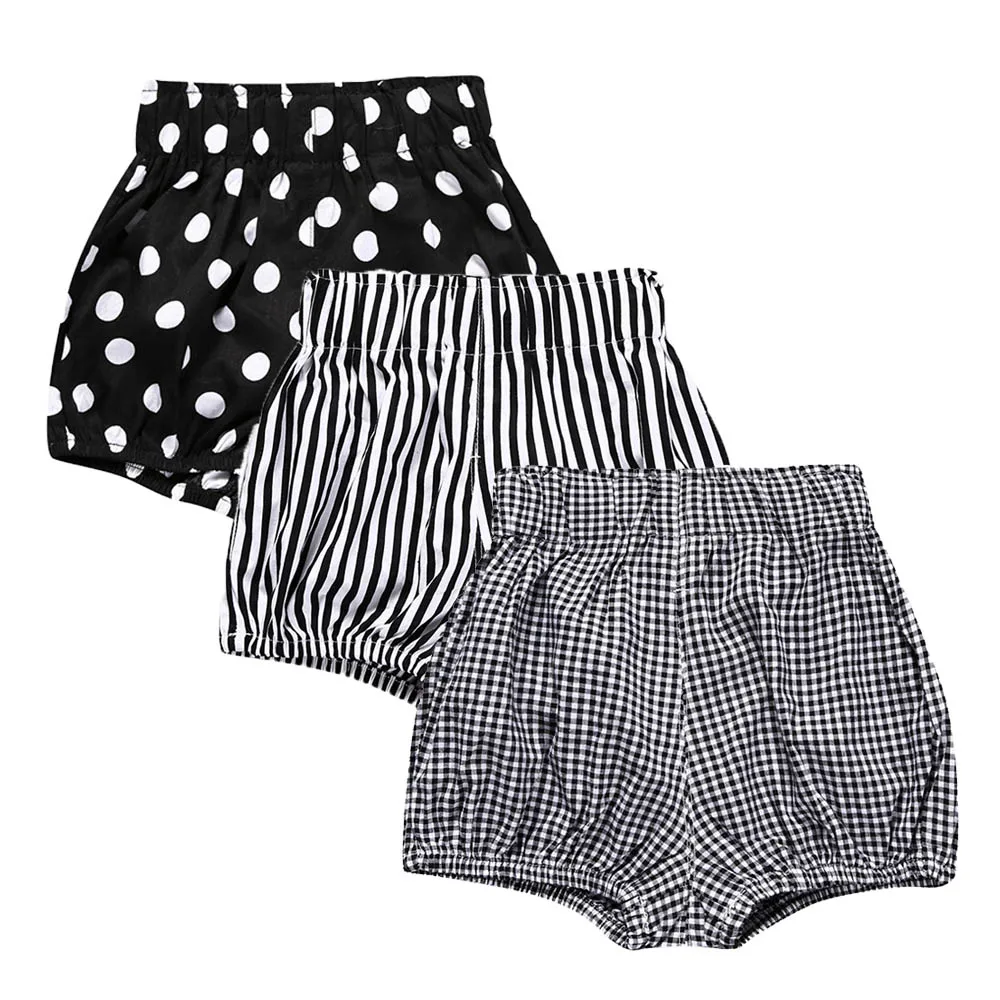 3 шт./лот новые летние модные детские штаны на подгузник карамельного цвета шорты