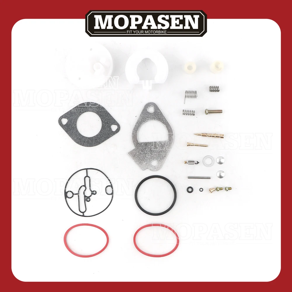 

Motor Fuel 796184 Carburetor Rebuild Kit for Briggs & Stratton Master Overhaul Nikki Carb Motorcycle Fuel Replacement Parts