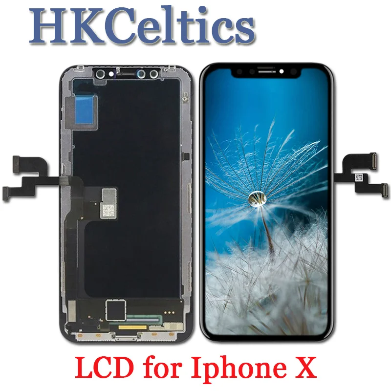Хорошее качество ЖК дисплей для iPhone X кодирующий преобразователь сенсорного