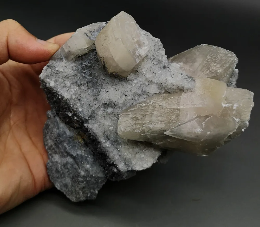 536 г натуральный большой кристалл calcite оригинальный Камень руды украшения