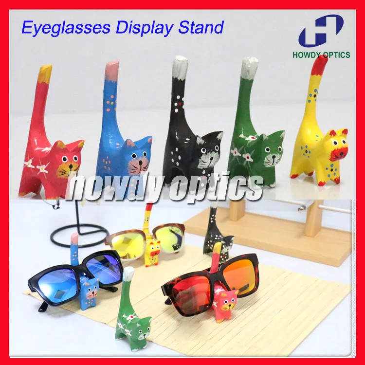 Миниатюрные кошачьи солнцезащитные очки 6 шт./лот|sunglasses stand holder|sunglasses eyeglasses holderwood