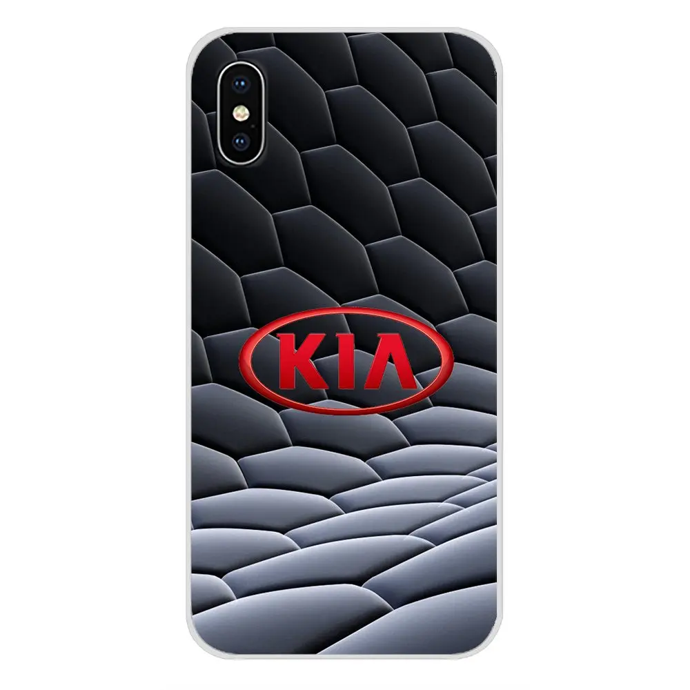 Автомобильные чехлы с логотипом Kia прозрачные из ТПУ для Nokia 2 3 5 6 8 9 230 3310 1 7 Plus LG Q6 X
