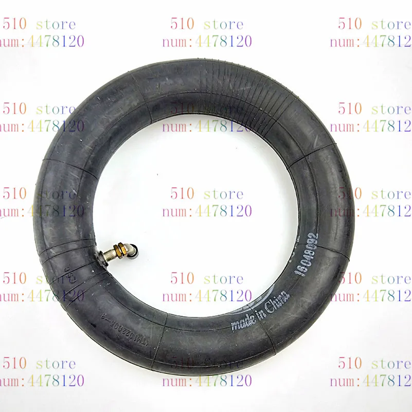 Внутренняя трубка 10x2 10X2,50 10x2,5 трубка Innertube с изогнутым клапаном для детских колясок, скутер 10 дюймов