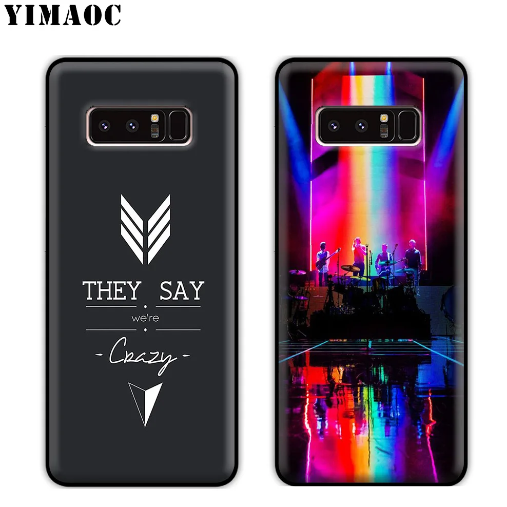 YIMAOC Imagine Dragons Rock Soft Silicone Case for Samsung Galaxy Note 10 Plus 9 8 A9 A8 A6 2018 A5 A3 2017 2016 |