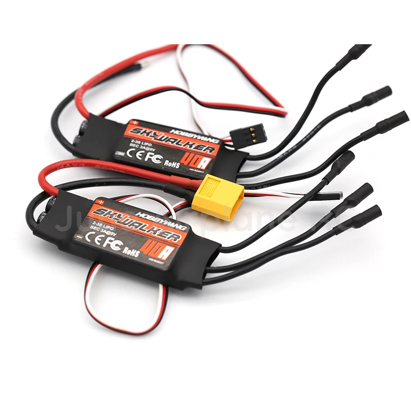 Бесщеточный Регулятор Скорости Hobbywing SkyWalker 40A 2 3S Lipo ESC для радиоуправляемого