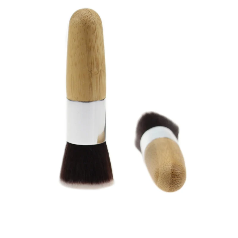 Плоская бамбуковая ручка искусственная профессиональная мини кисть для контура