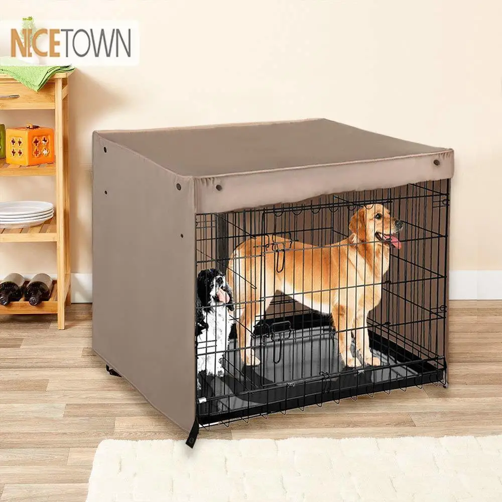 NICETOWN, собачья клетка, набор, съемный, прочный, защитный блок, светильник, дышащий, квадратный, универсальный, для комнаты, для лучшего предотвращения сна