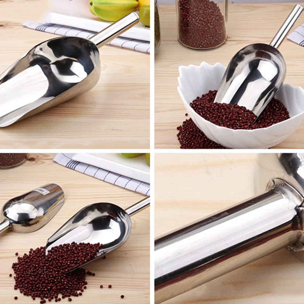 10 шт./компл. конфеты буфет барбекю лед из нержавеющей совки наборы щипцов для бар