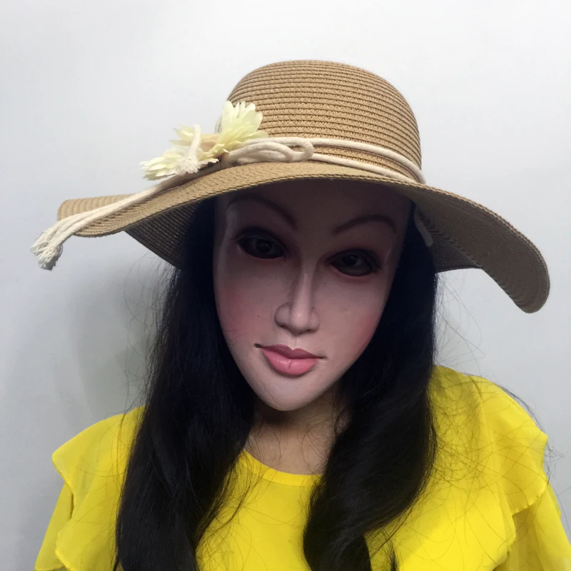 realistic female masks Halloween masks masquerade cosplay drag queen crossdresser male to female