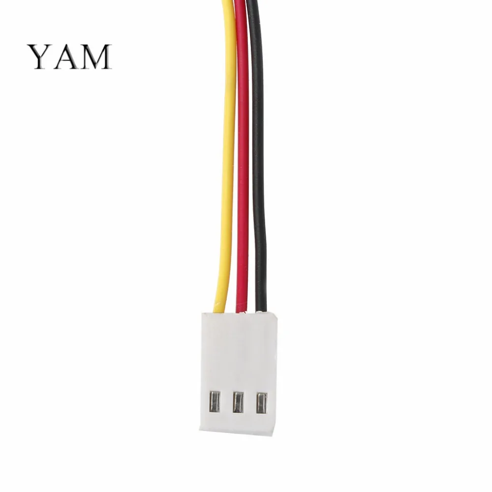 120x120x25mm DC 12V 0.15A 3 Pin 9-лепестковая компьютер чехол охлаждающий вентилятор охлаждения 12025
