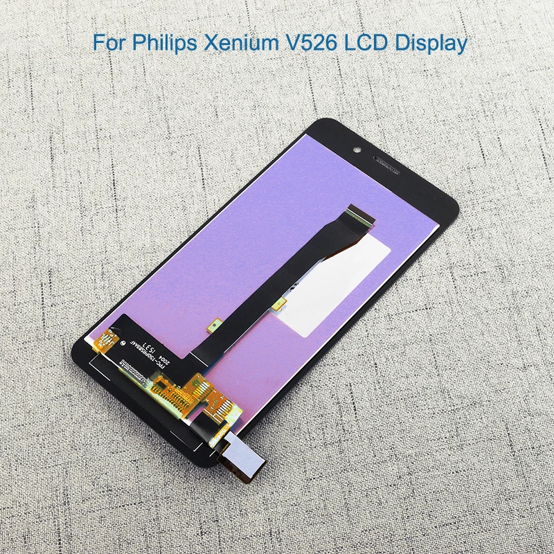 Для Philips Xenium V526 ЖК дисплей + сенсорный экран дигитайзер сборка Замена для 5 0