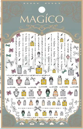 Наклейки для дизайна ногтей 3 шт.|nail wraps|full nail wrapsnail art stickers |