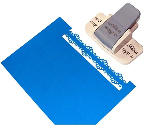 

CADY Craft Punch Success Tools Edger Punch, Scroll Pattern,Extra Large,Tools Edge Paper Punch (8722-3)