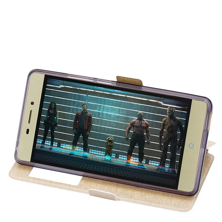 Чехол с откидным окошком для zte V5 Pro, чехол, роскошный Шелковый кожаный чехол для zte V5 Pro N939ST, защитная сумка для телефона, чехол и задняя крышка