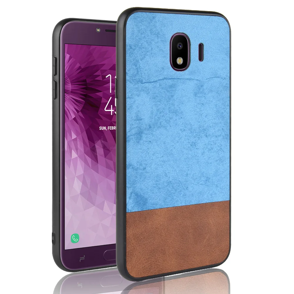 Ткань ретро кожаный чехол для samsung Galaxy S10 плюс телефон случаях S10E S9 S8 A10 A20 A30 A40 A50 A70