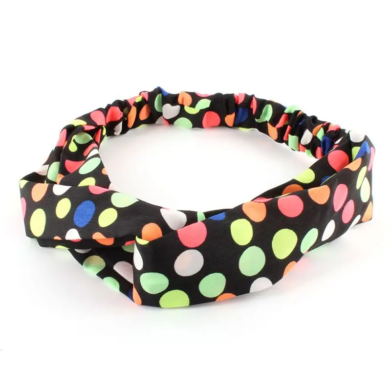 Для женщин девочек волос Эластичный Бант Hairband Тюрбан Завязывают Кролик оголовье - Цвет: 1