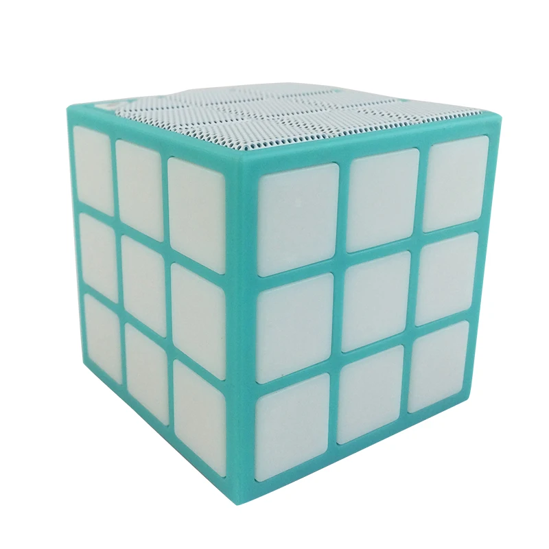 Новый Bluetooth динамик в виде Куба Rubik креативный Красочный светодиодный мини