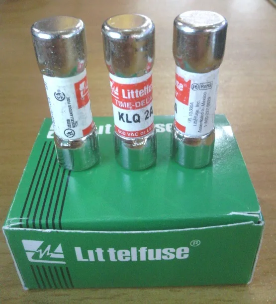 5 шт. серия KLQ Littelfuse Netlon 10*38 предохранитель с задержкой/предохранитель 1A ~ 6A 600V |