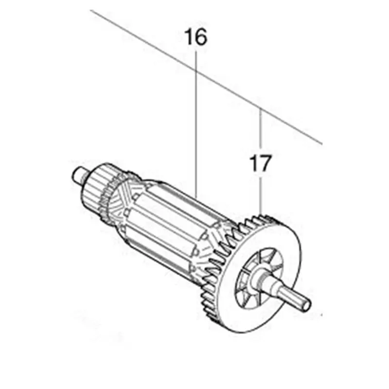 

Якорь 220-240 В 510187-5 для Makita MT431 M4301B