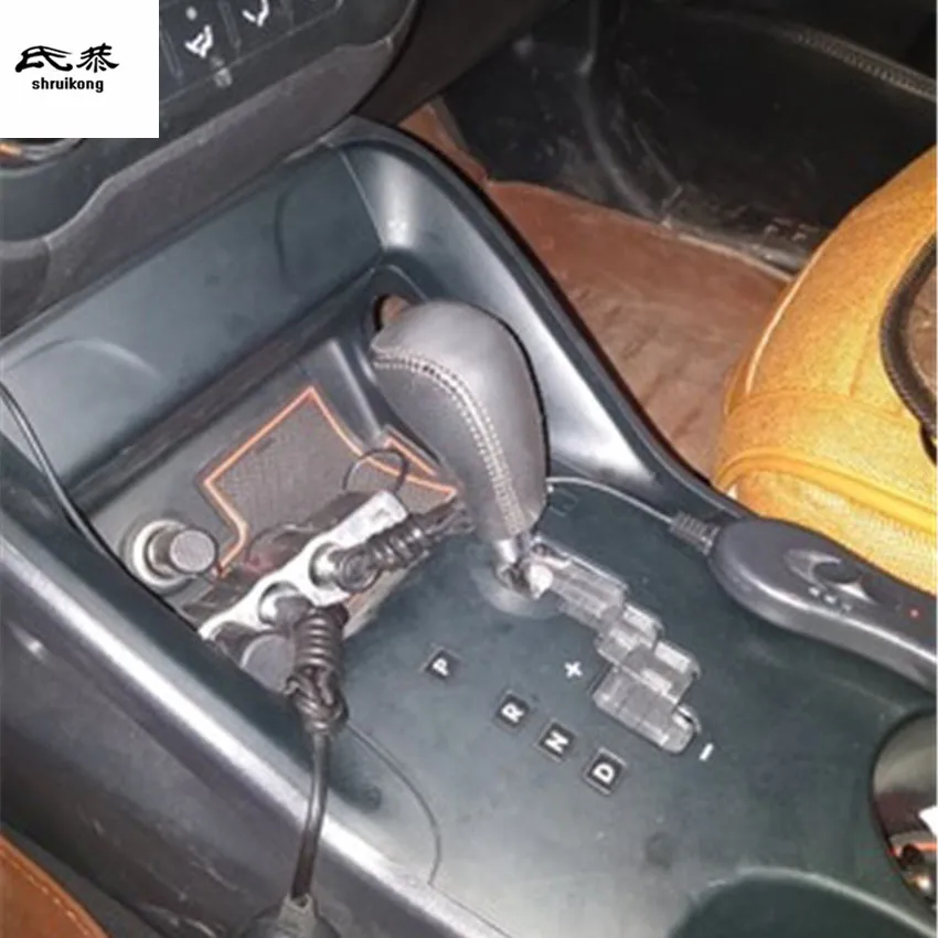 Чехол для ручного тормоза и рычага передач AT / MT из натуральной кожи Hyundai IX35 2010-2015 1