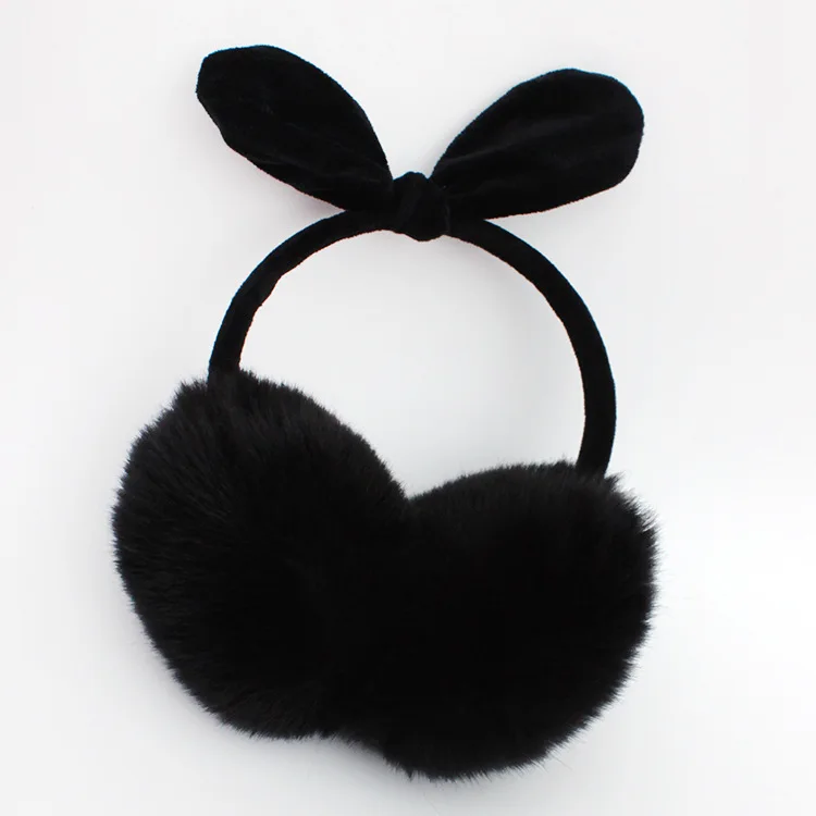 Новинка 2018 зимние наушники плюшевые женские меховые Мультяшные кошачьи уши