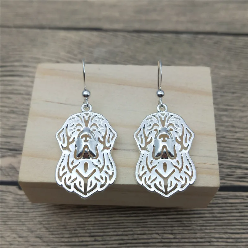 

New Newfoundland Drop Earrings Trendy Style Newfoundland Dangle Earrings Fashion Pet Dog Earrings Women Jewellery