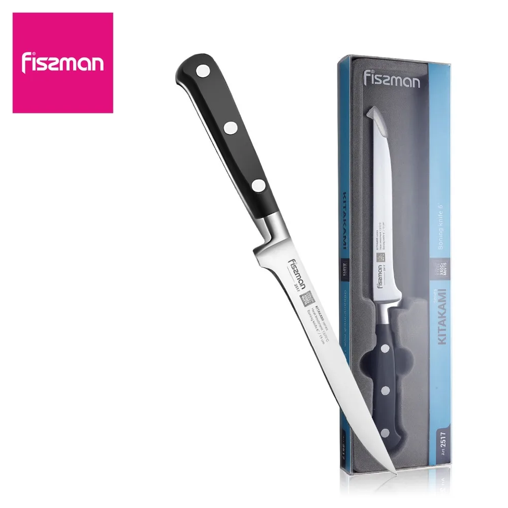  FISSMAN 6 дюймов косточки нож китаками серия немецкие стальные кухонные ножи 