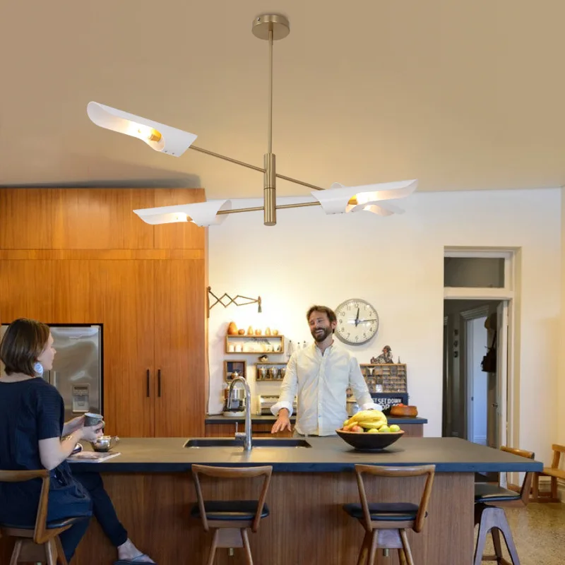 Euignis Nordic lamp Moderne Kroonluchter Verlichting Pendant Lights Avize Pendentes Para Sala De Jantar Lustres | Освещение