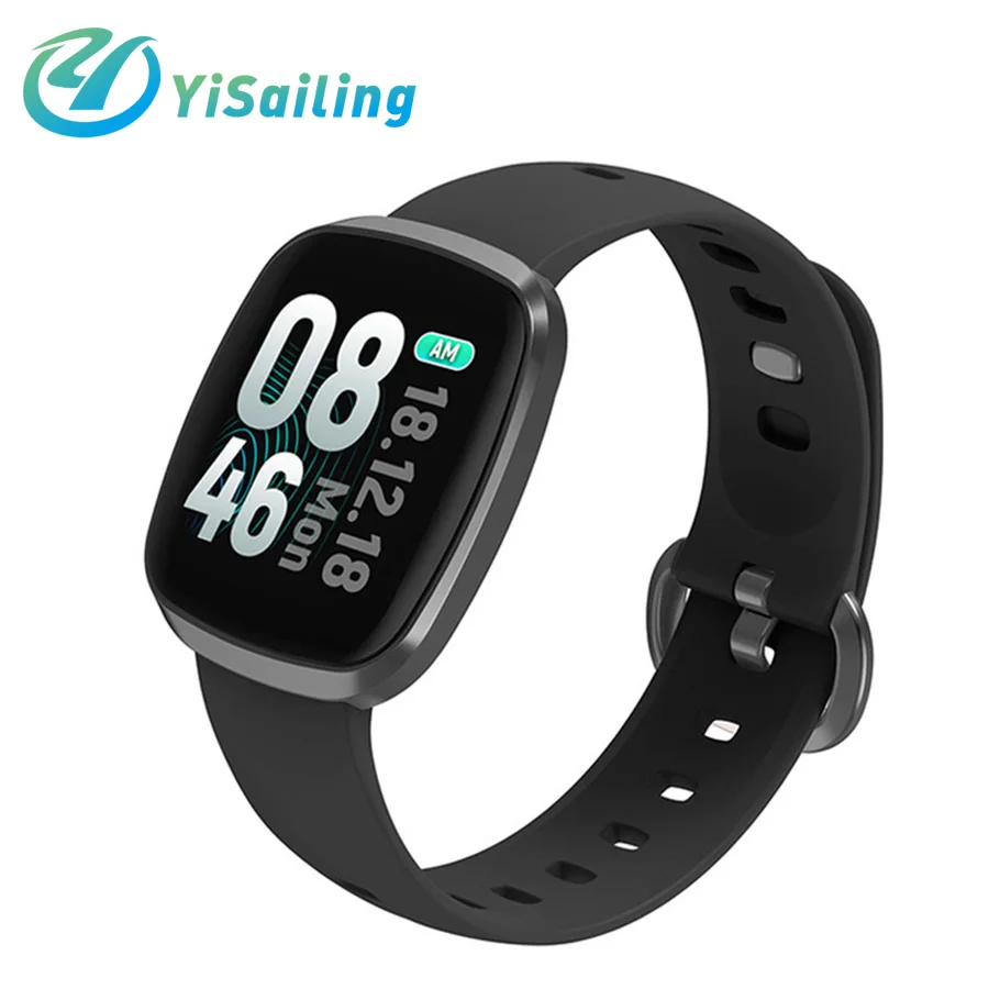 GT103 Смарт часы с пульсометром и фитнес трекером водонепроницаемый монитор сна