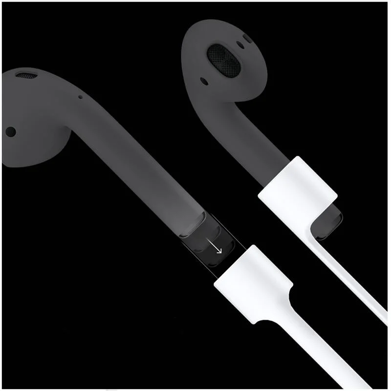 Ремешок для наушников Airpods, шнурок для наушников Bluetooth силиконовый шнур-кабель (art.: 7b2106afe) - 7b2106afe