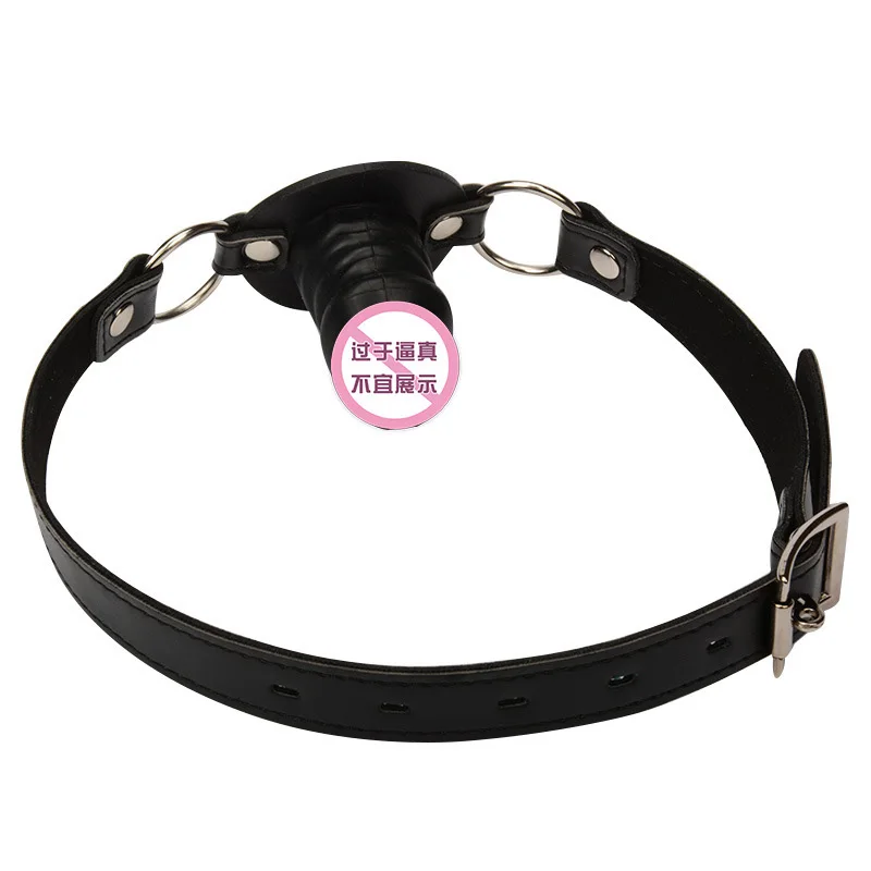 Фаллоимитатор для взрослых кляп орального секса кожаный секс продукт пар и