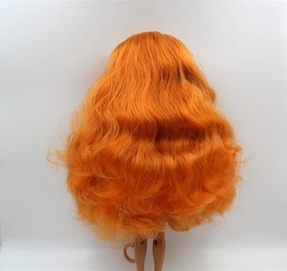 Blygirl Blyth кукла оранжевая кудрявая телесная Кукла Черная кожа совместное тело 19