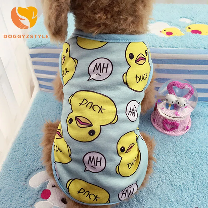 DOGGYZSTYLE новая одежда для собак и щенков хлопковый жилет с рисунком кота Весенняя
